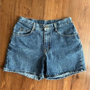 Vintage Riders High Waisted Denim Shorts